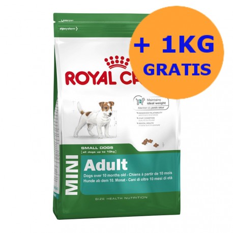 Royal Canin Mini Adult 8 + 1KG GRATIS !!!
