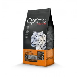 OptimaNova Adult Salmon Rice Cat 2kg