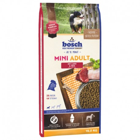 Bosch Adult Mini Lamb Rice 2 x 15kg