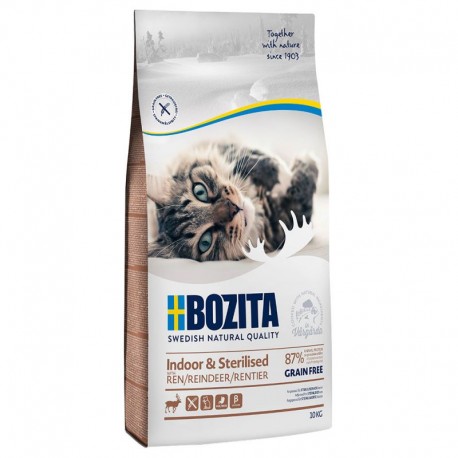 Bozita Indoor Sterilised z Reniferem 0,4kg