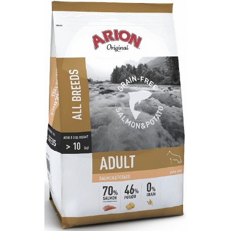 Arion Original Grain Free Salmon Potato 2 x 12kg