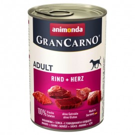 Animonda Grancarno Adult Wołowina Serca 400g
