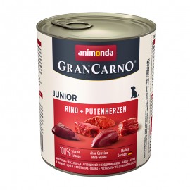 Animonda Grancarno Junior Wołowina i Serca Indyka 800g