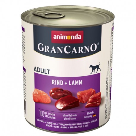 Animonda Grancarno Adult  Wołowina Jagnięcina 800g