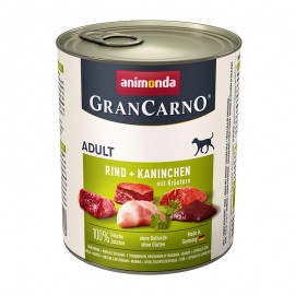 Animonda Grancarno Adult Wołowina Królik 800g