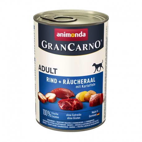 Animonda GranCarno Adult Wołowina Węgorz 400g