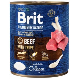 Brit Premium By Nature Beef With Tripe 800g