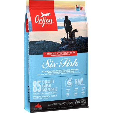 Orijen 6 Fish Dog 2 x 11,4kg