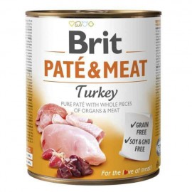 Brit Pate Meat Turkey 800g