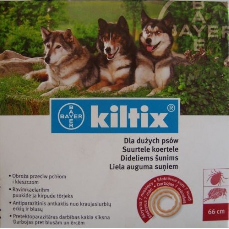 Kiltix obroża 70cm - dla dużych psów